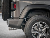 عادم خلفي من سلسلة Rebel مقاس 2.5 بوصة 409 SS من aFe مع أطراف مصقولة لسيارة Jeep Wrangler (JL) V6 سعة 3.6 لتر موديل 18-19